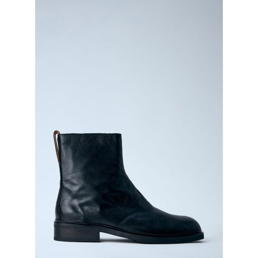 Our Legacy Men Daimono Zip Leather Boots